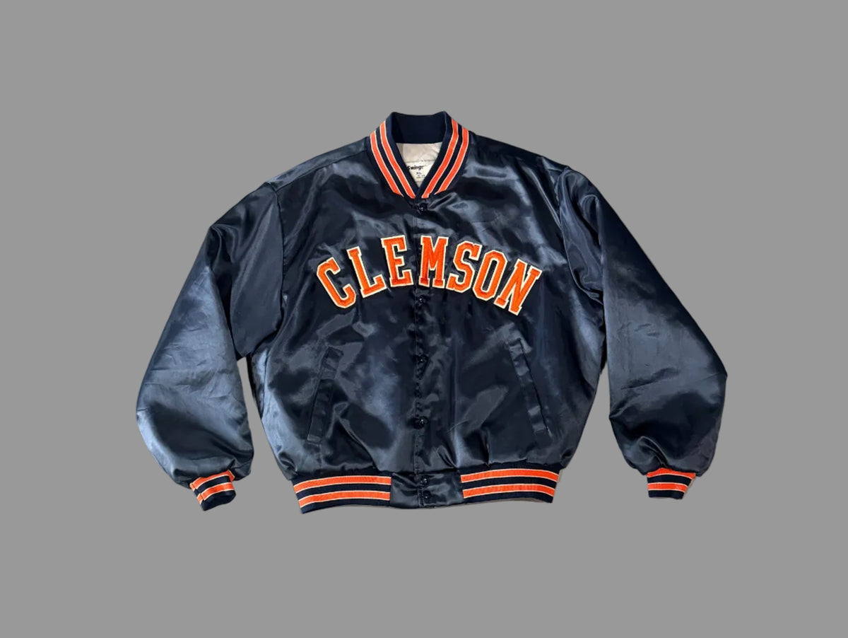 Clemson Tigers Satin Jacket (XL)