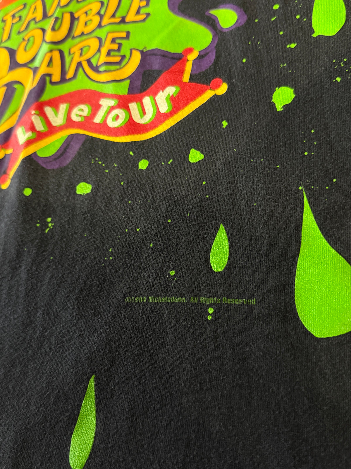 1994 Nickelodeon Double Dare T-Shirt (XL)
