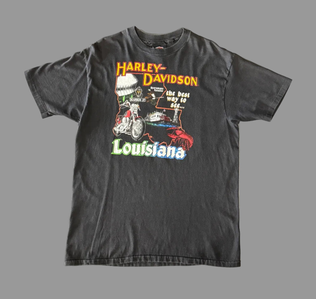 Harley Davidson 1989 Louisiana T-Shirt (XL)