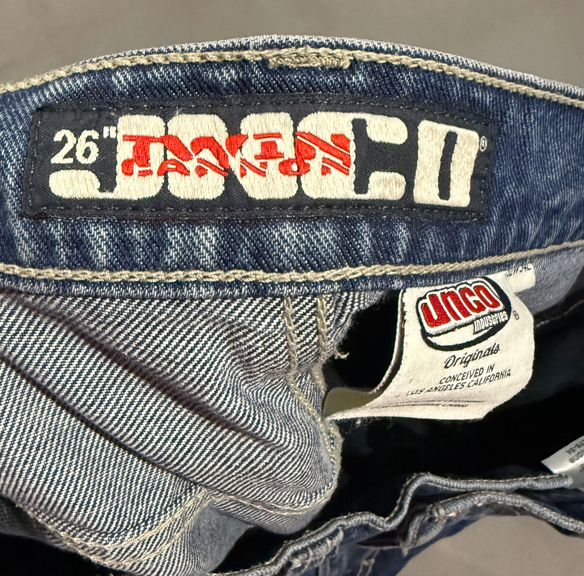 Y2K JNCO Twin Cannon Baggy Denim (32)