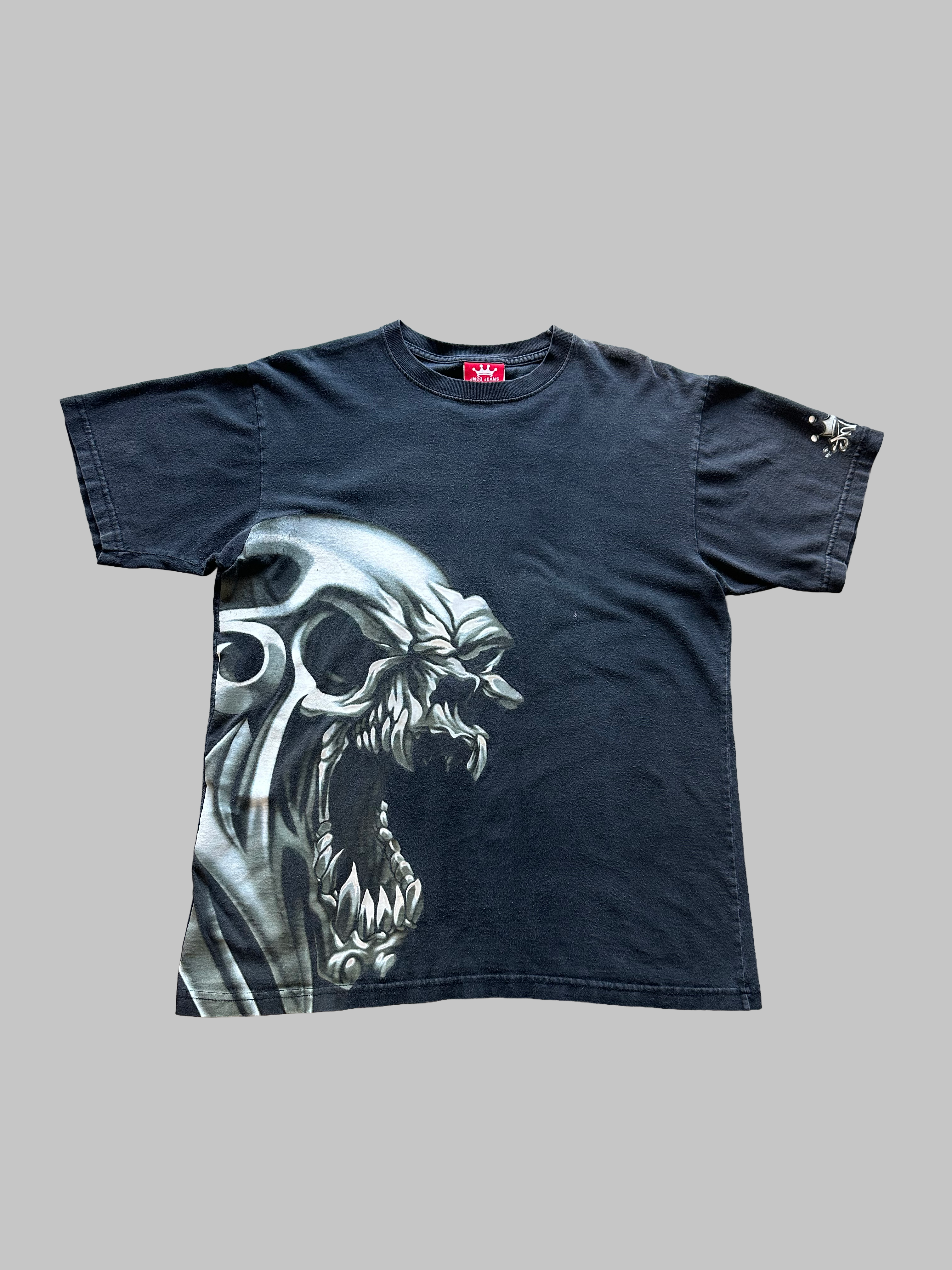 Y2K JNCO Big Skull Tee (L)