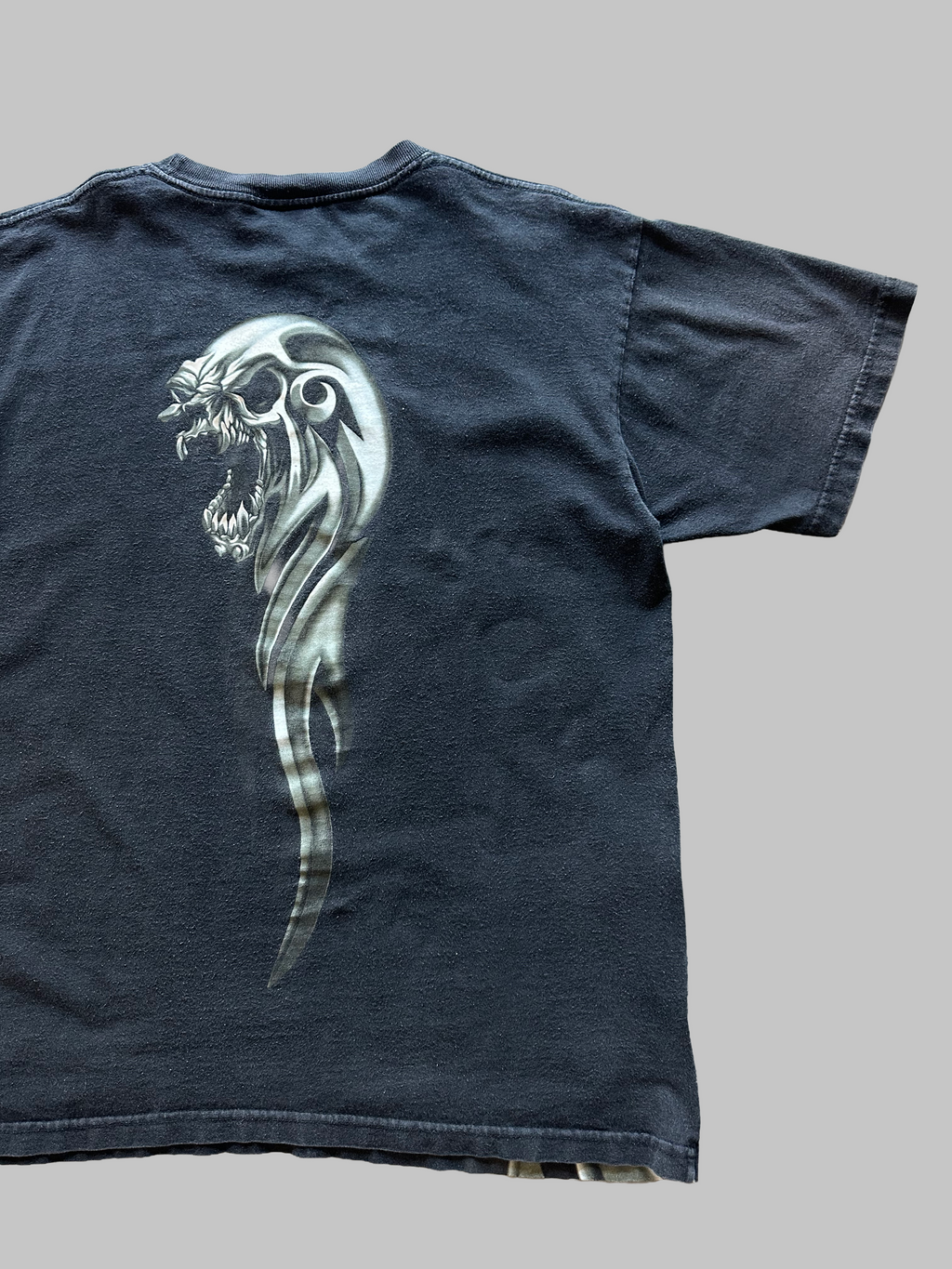 Y2K JNCO Big Skull Tee (L)