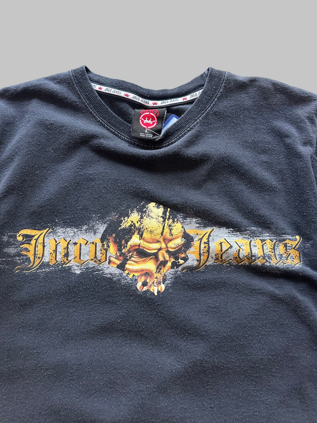 Y2K JNCO Skull Tee (L)