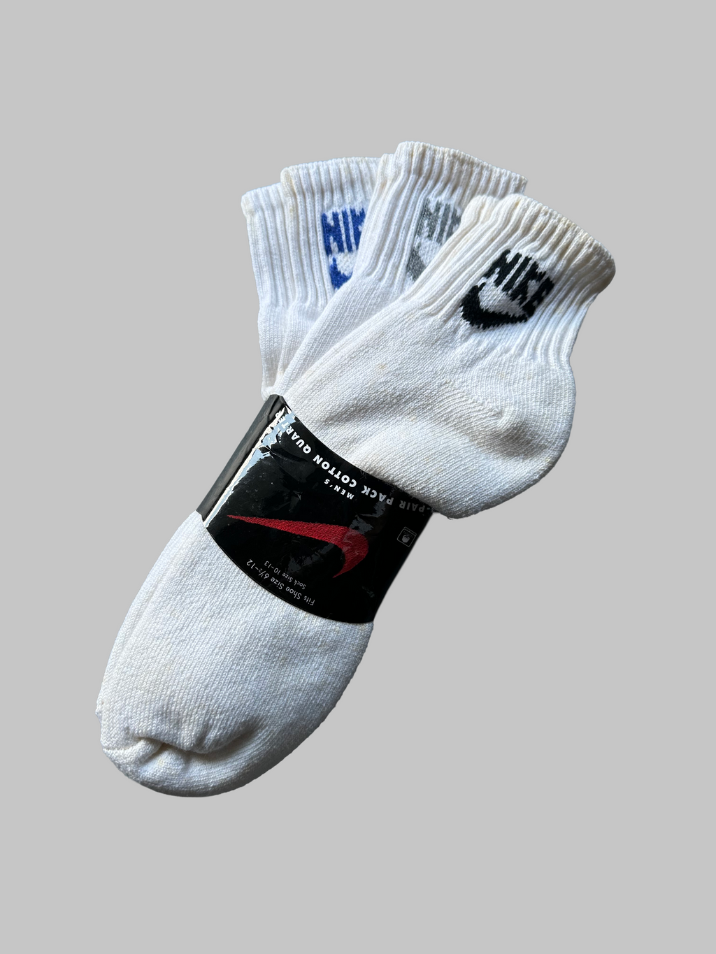 VTG 90S NIKE SOCKS 3-PK