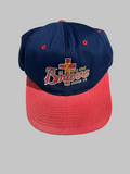 Vtg Strong and Brave Jesus Snapback