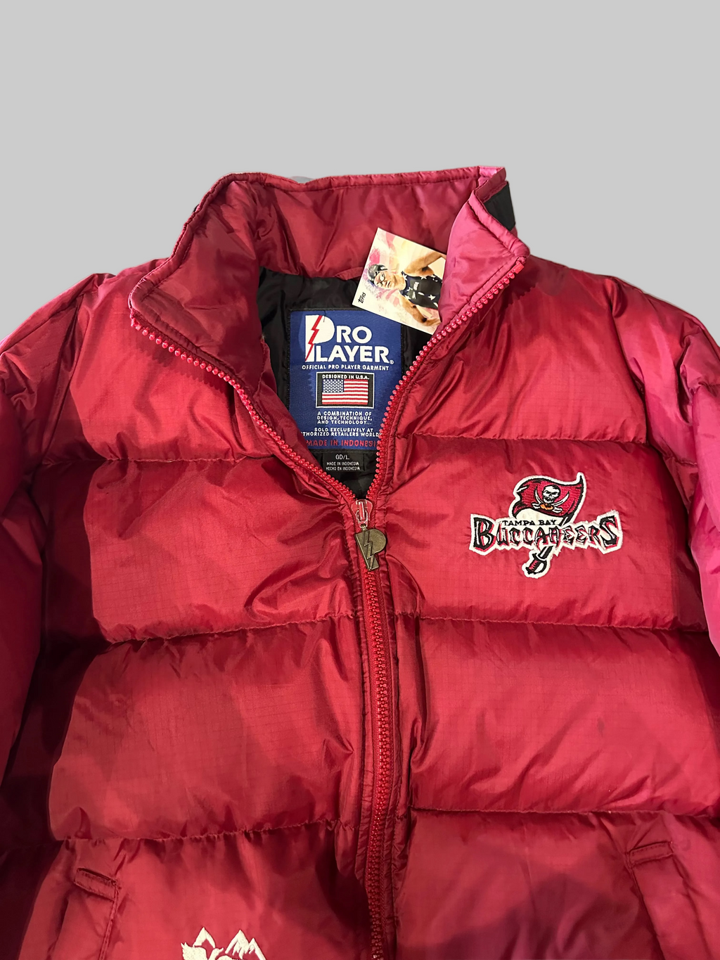 Vintage Tampa Bay Bucs Pro Player Down Puffer (L)