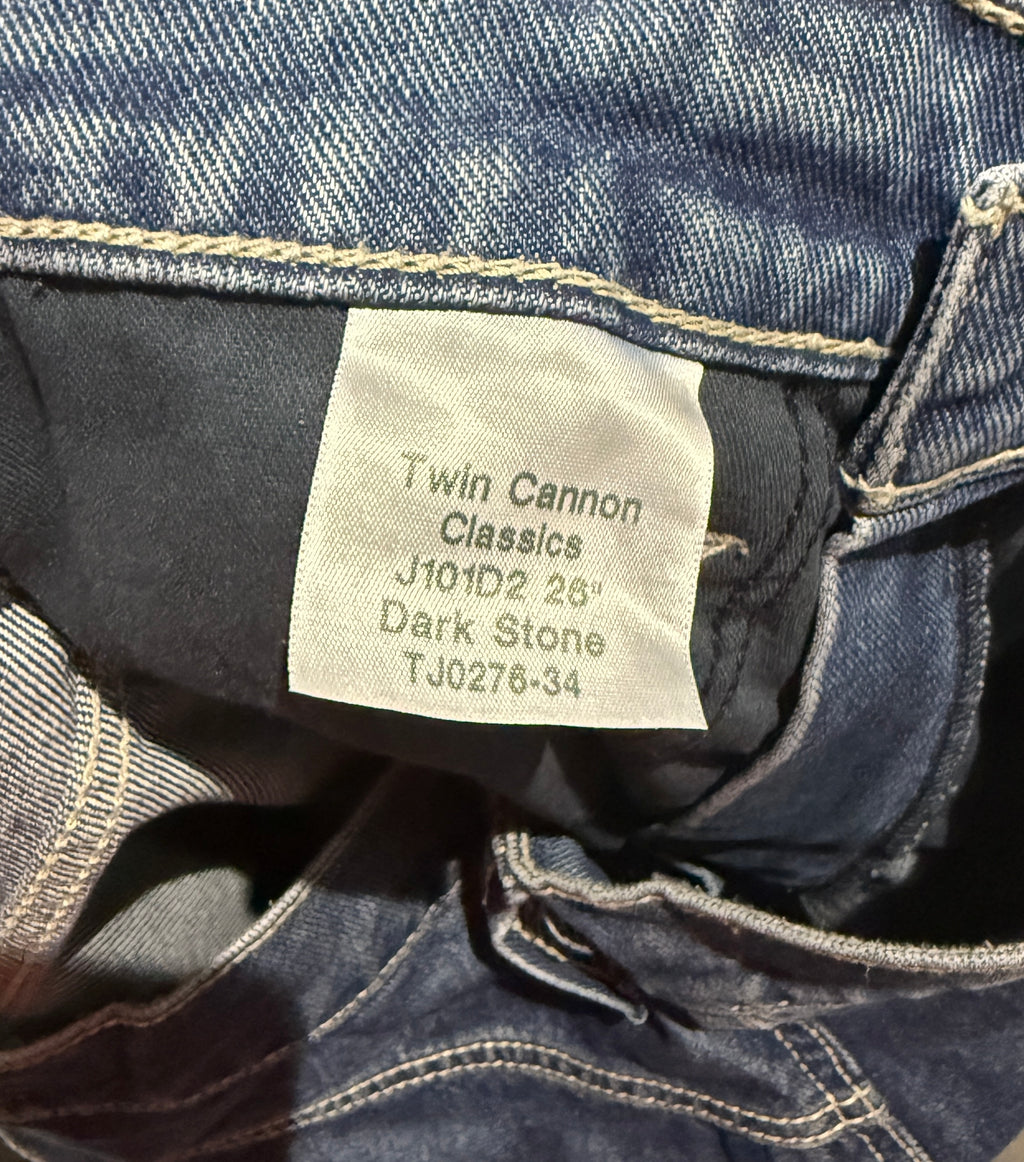 Y2K JNCO Twin Cannon Baggy Denim (32)