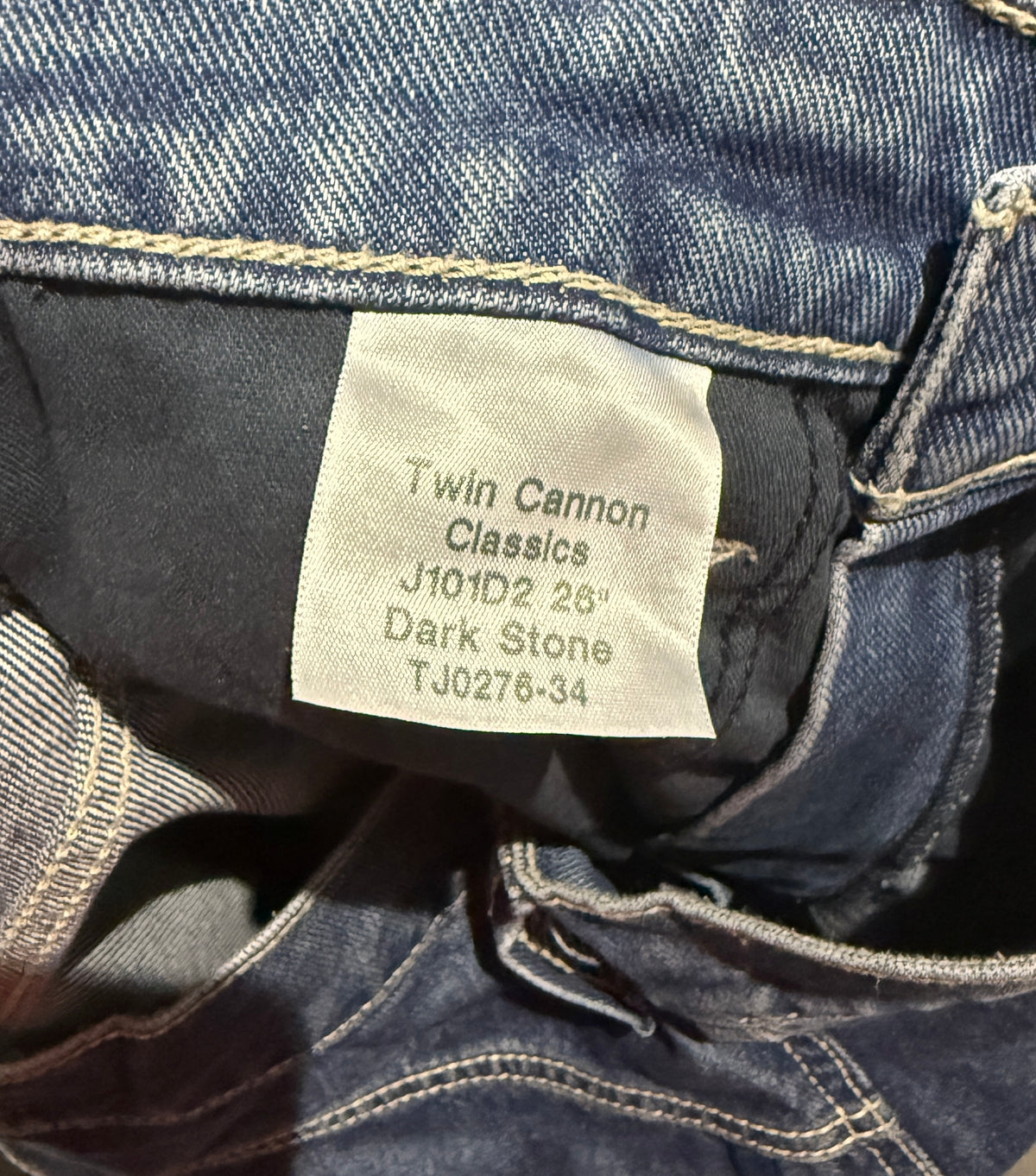 Y2K JNCO Twin Cannon Baggy Denim (32)