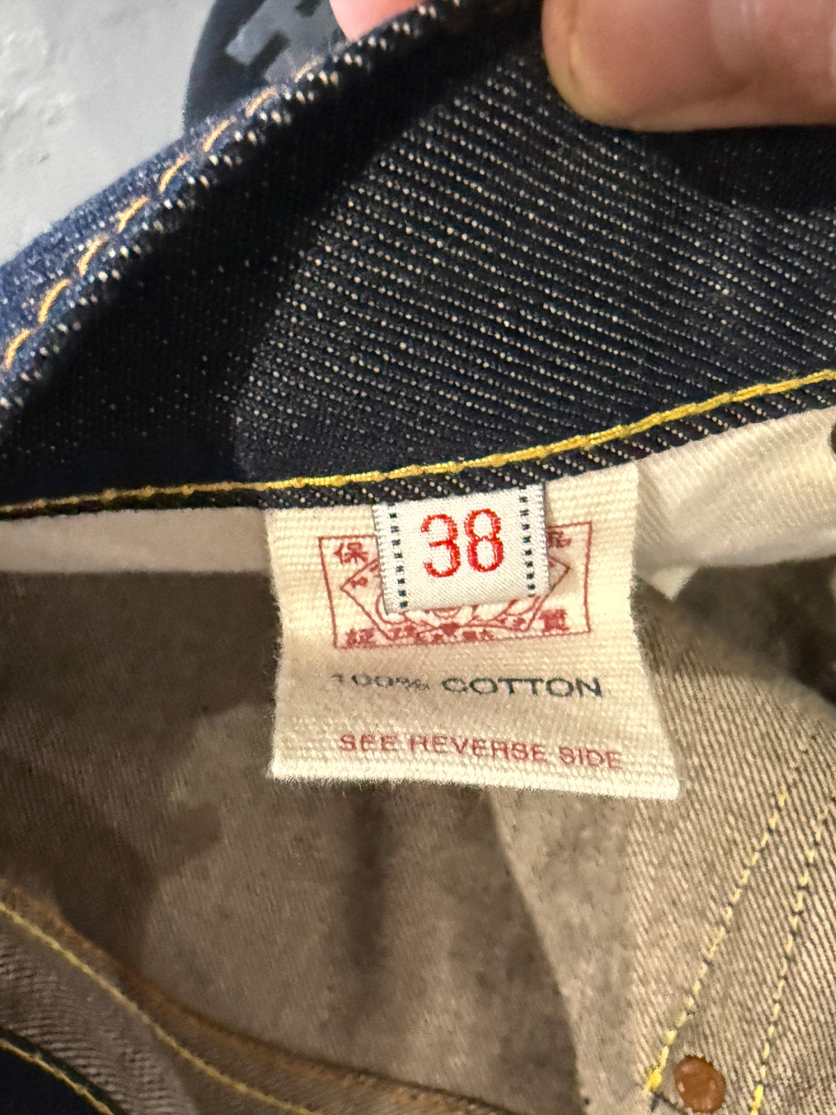 Evisu Selvedge Button Fly Denim (38)