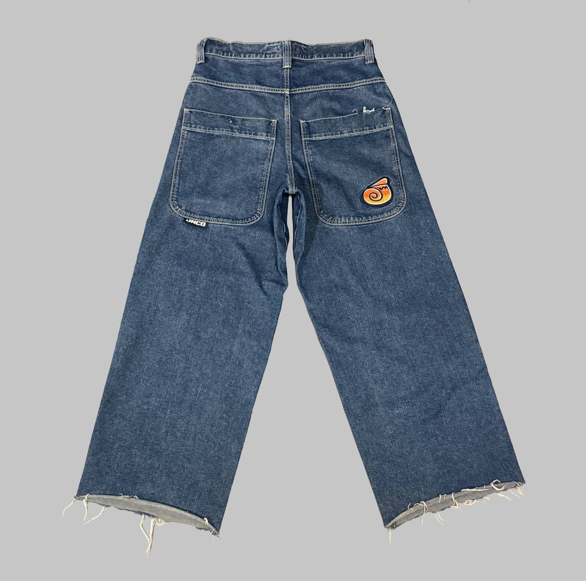Y2K JNCO Twin Cannon Baggy Denim (32)