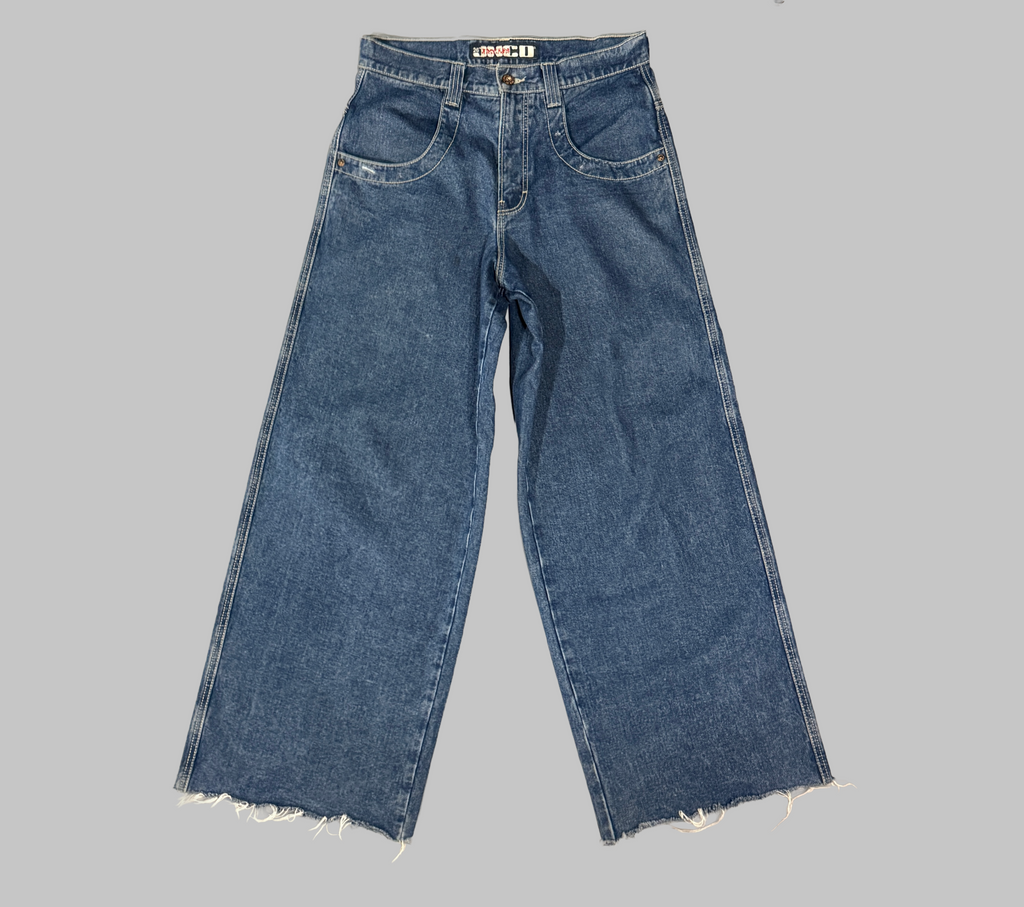 Y2K JNCO Twin Cannon Baggy Denim (32)