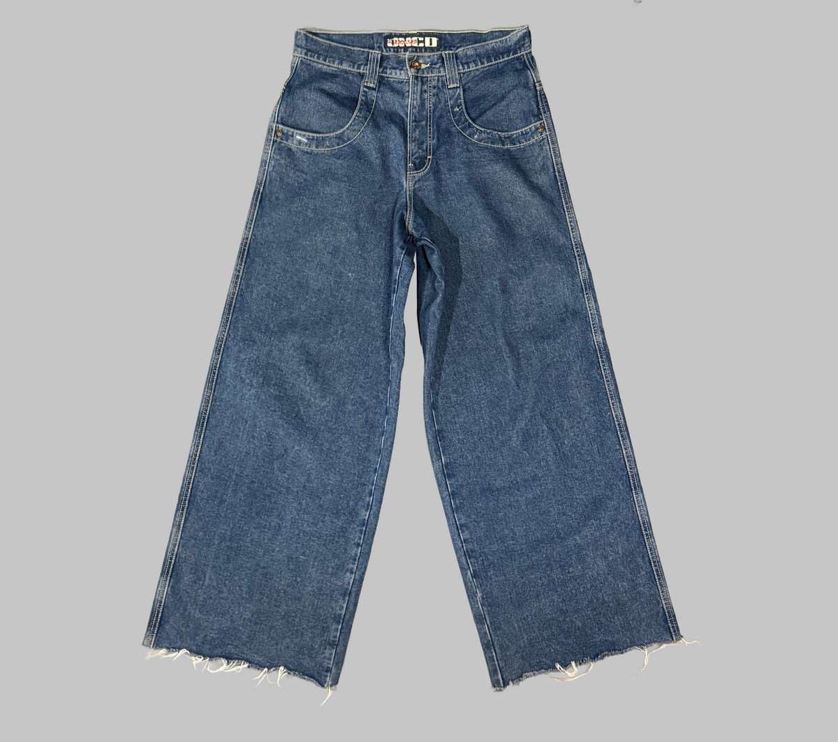 Y2K JNCO Twin Cannon Baggy Denim (32)
