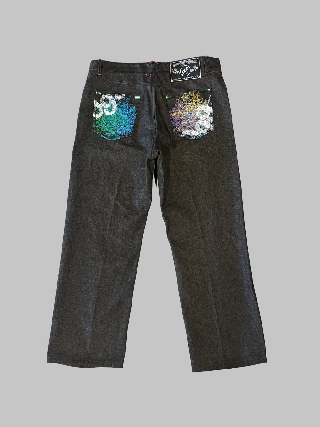 Y2K Gino Green Selvedge Denim (40)